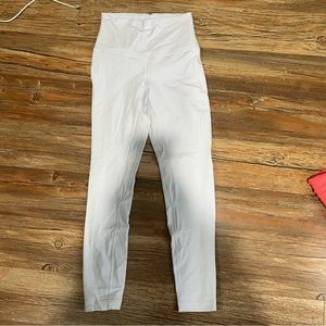 lululemon align leggings pastel blue size 4